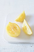 Sliced salted lemon
