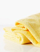 A yellow towel