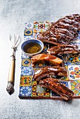 Spare ribs with a sherry marinade