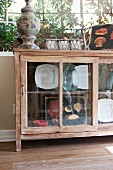 Crockery in sideboard