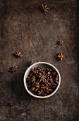 A bowl of star anise