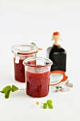 Strawberry jam with balsamic vinegar