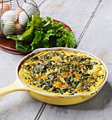 Frittata with young chard