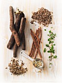 Plants for treating thyroid issues – Icelandic moss, black salsify, liquorice, chickweed, bugleweed and chamomile