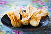 Deep-fried pastry parcels (China)