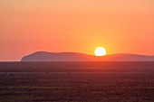 Sunset over the Etosha National Park, Namibia