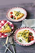 Quiche mit Lauch und Speck