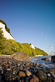 Jasmund National Park on Rügen – a view of the chalk cliffs