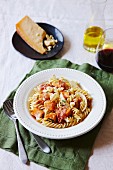Pumpkin and pancetta pasta with rosemary