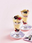 Beeren Sundaes