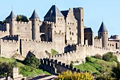 The citadel of Carcassonne (France)