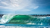 A large wave