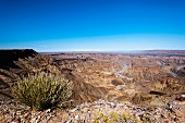 Der Fish River Canyon (Fischfluss-Canyon) im Süden Namibias ist einer der größten Canyons der Welt