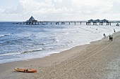 A view of the Heringsdorf pier, Usedom