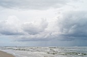 The stormy Baltic Sea near Bansin, Usedom