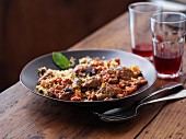 Beef tagine with couscous