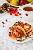 Gluten-free pancakes made with coconut flour