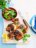 Cider and spice marinated chicken