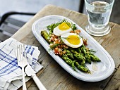 Grilled asparagus