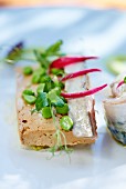 Sardines with tofu