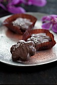 Schokoladenplätzchen mit Liebesperlen