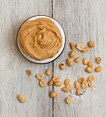 Peanut butter with peanuts