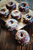 Chocolate doughnuts