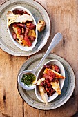 Chorizo und Artischocken mit Safranvinaigrette