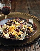 Persian rice with lamb meatballs and sour cherries