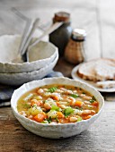 Rustic vegetable soup