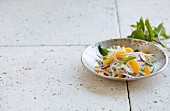 Orangen-Fenchel-Salat mit roten Zwiebeln