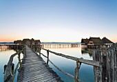 Historische Pfahlbauten in Unteruhldingen, Unesco Welterbe, Bodensee