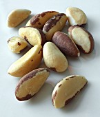 Several Brazil nuts