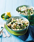 Lemon pasta with broccoli