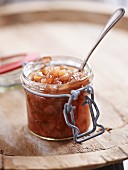 Peach and fig chutney