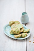 Tea biscuits with sesame seeds
