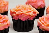 Rose water cupcake