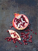 Pomegranate and pomegranate seeds