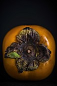A persimmon (close-up)