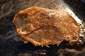 Okonomiyaki (Japanese pancakes) at a market