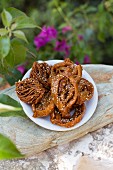 Chebakia (sweet pastries for Ramadan, Morocco)