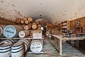 A storage room at Fort Macon State Park, Atlantic Beach, USA