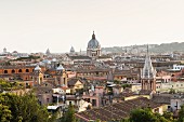Blick über die Stadt von Rom