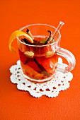 Tea punch with spices