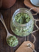 Vegan herb pesto