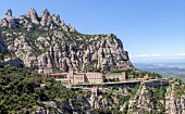 Das Kloster Montserrat, Katalonien, Spanien