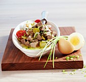 Feierstengszalot – Luxembourg beef salad