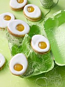 Lemon Easter egg biscuits