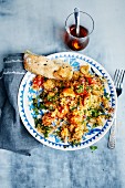 Couscous salad with cherry tomatoes and mint (Turkey)