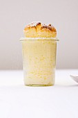 Yoghurt soufflé with Tahiti vanilla in a glass